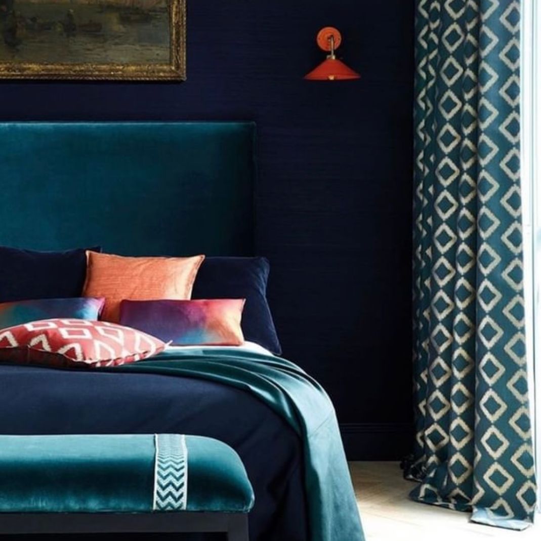 bedroom curtains