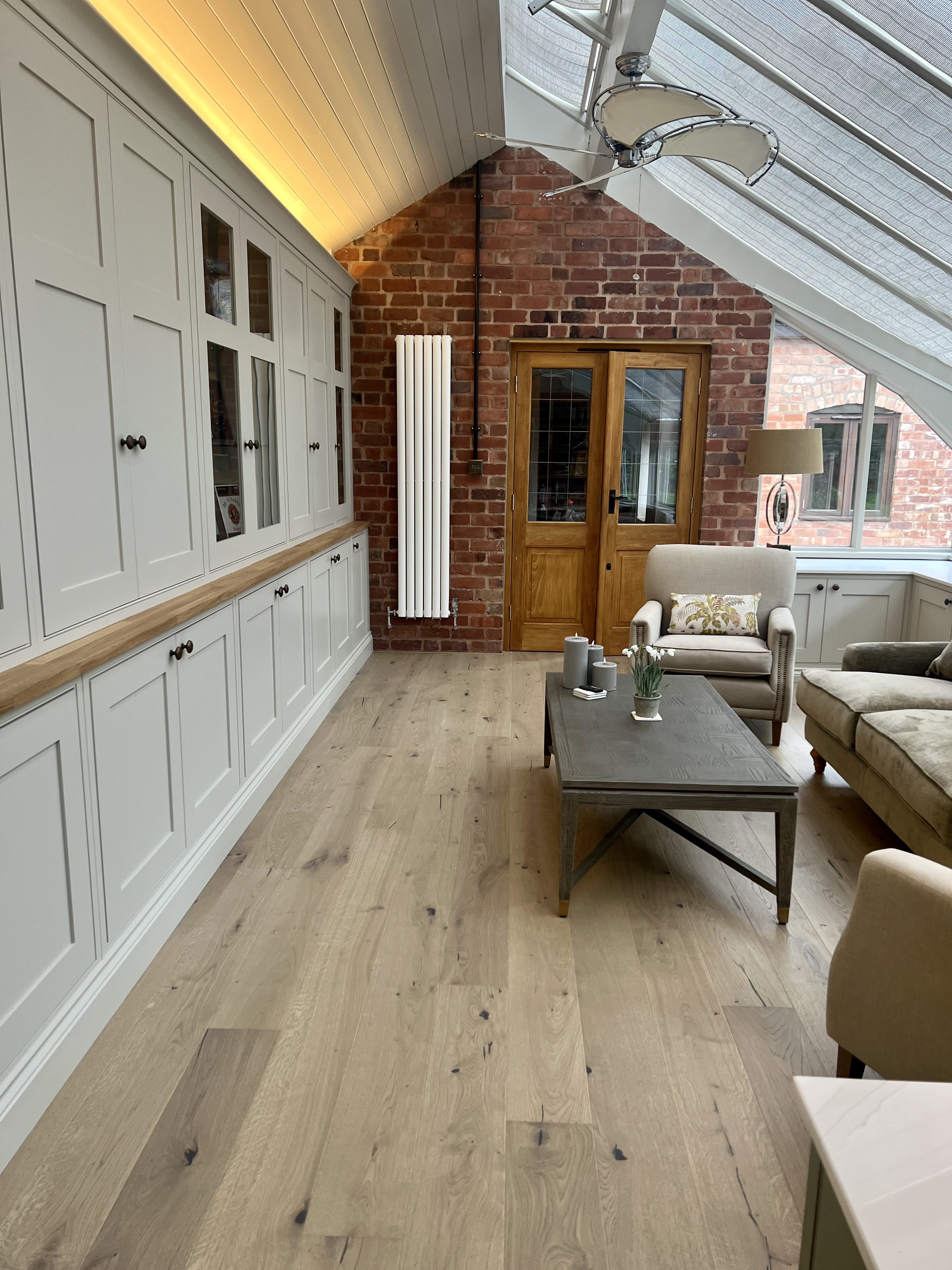 Renovation to large sun room on a listed building close to Stratford Upon Avon - bespoke cabinet
