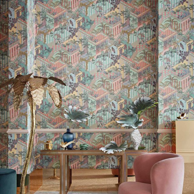 Patterned wallpaper
