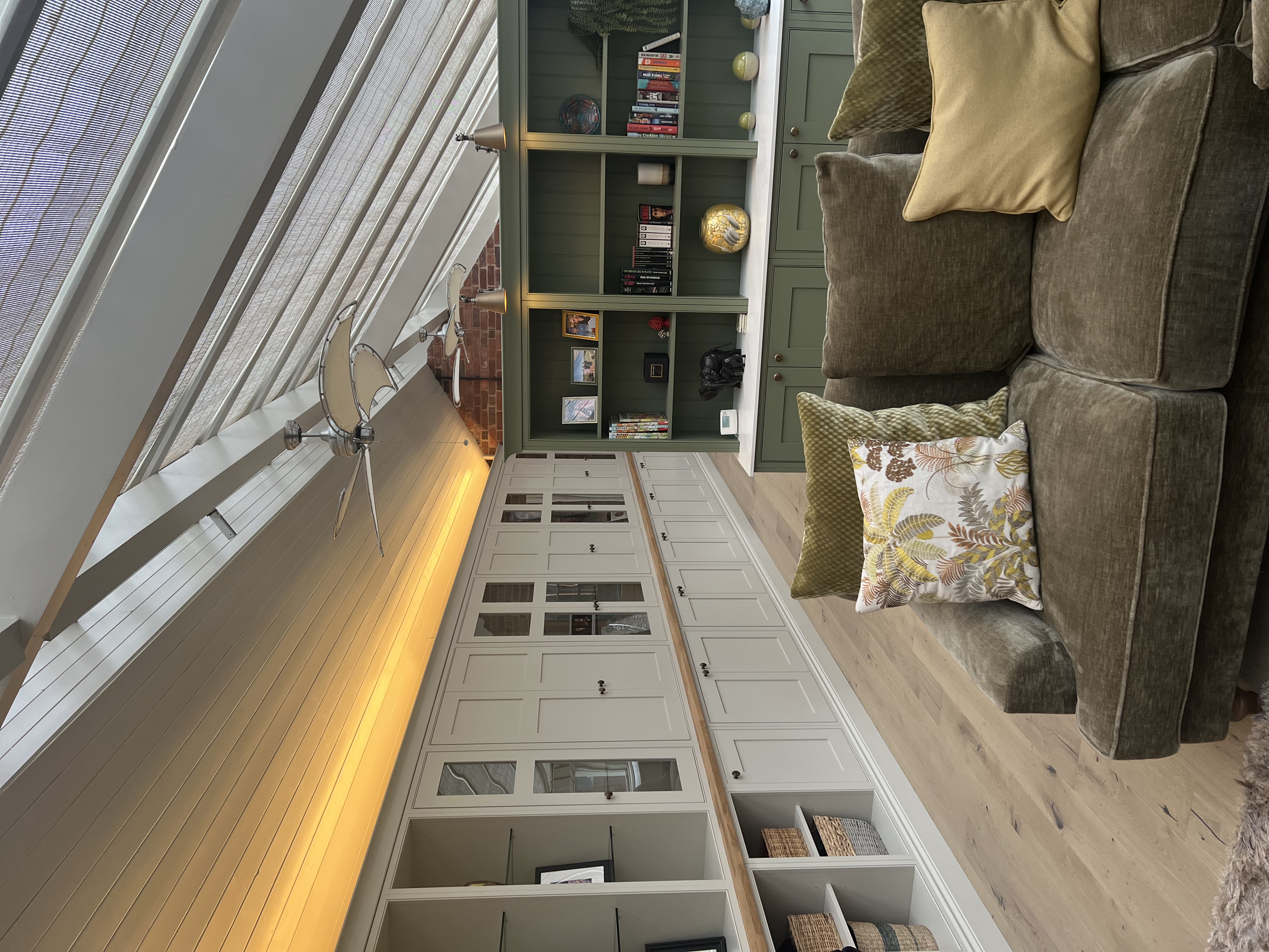 Renovation to large sun room on a listed building close to Stratford Upon Avon - Bespoke Corner Sofa